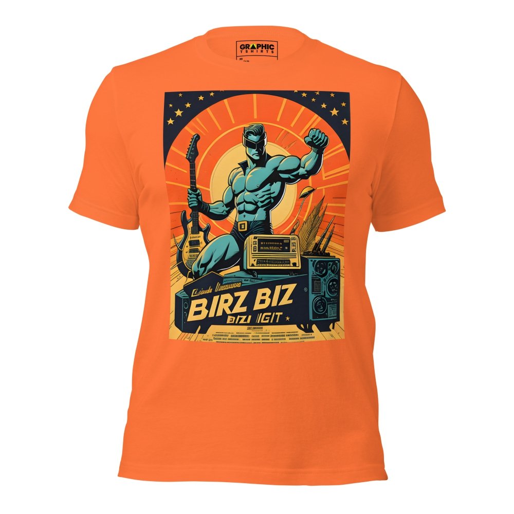 Unisex Crew Neck T-Shirt - Ibiza Night Club Heroes Comic Series v.12 — GRAPHIC T-SHIRTS