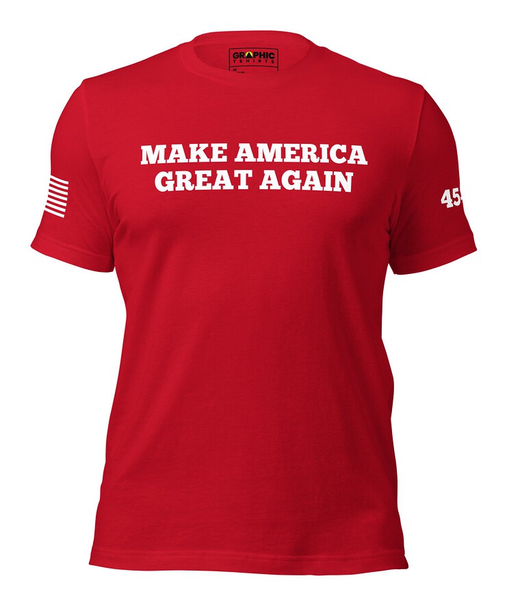Unisex Crew Neck T-Shirt - Make America Great Again | T-Shirt | Buy Online | GRAPHIC T-SHIRTS