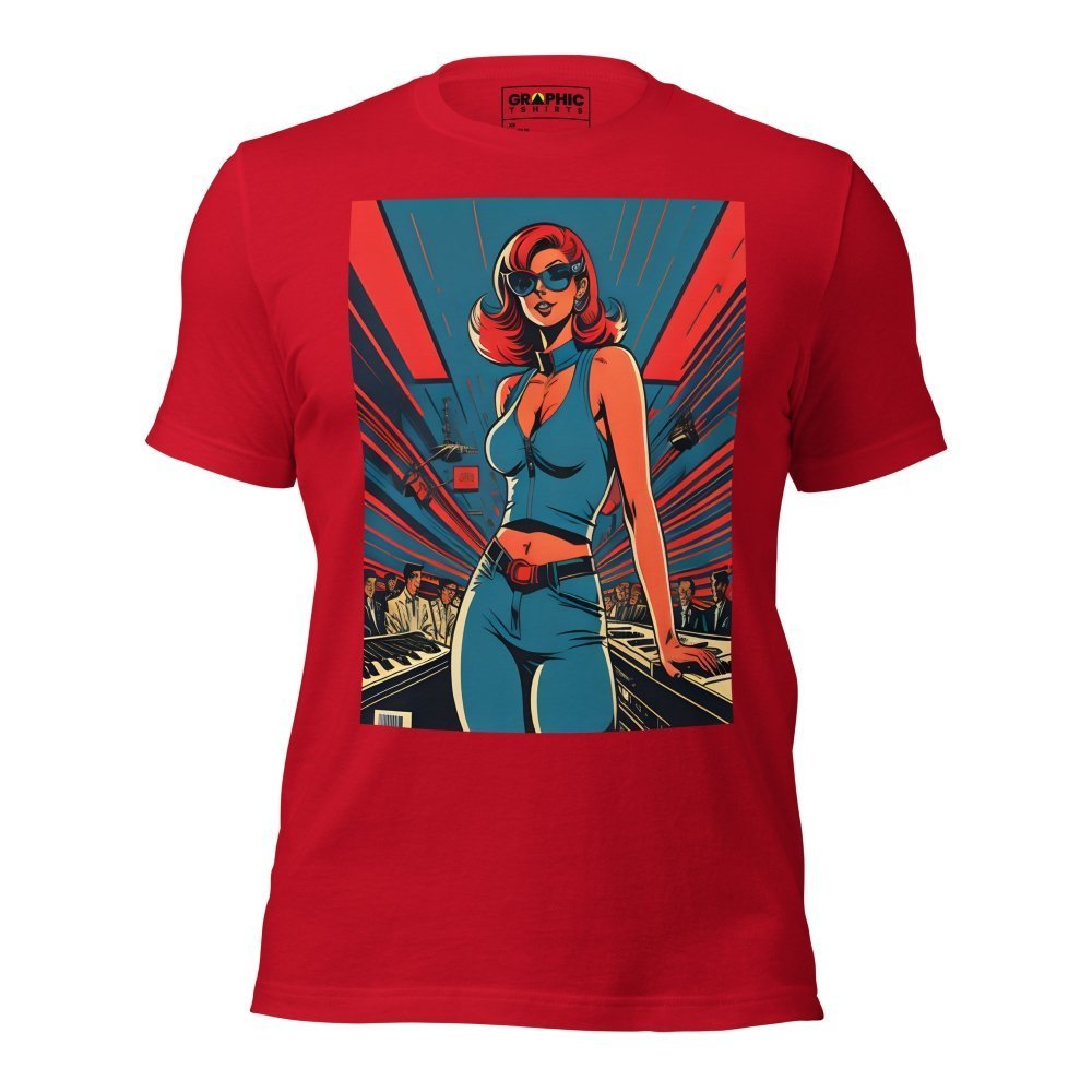 Unisex Crew Neck T-Shirt - Ibiza Night Club Heroes Comic Series v.22 — GRAPHIC T-SHIRTS