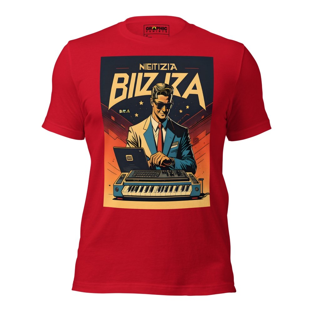 Unisex Crew Neck T-Shirt - Ibiza Night Club Heroes Comic Series v.17 — GRAPHIC T-SHIRTS