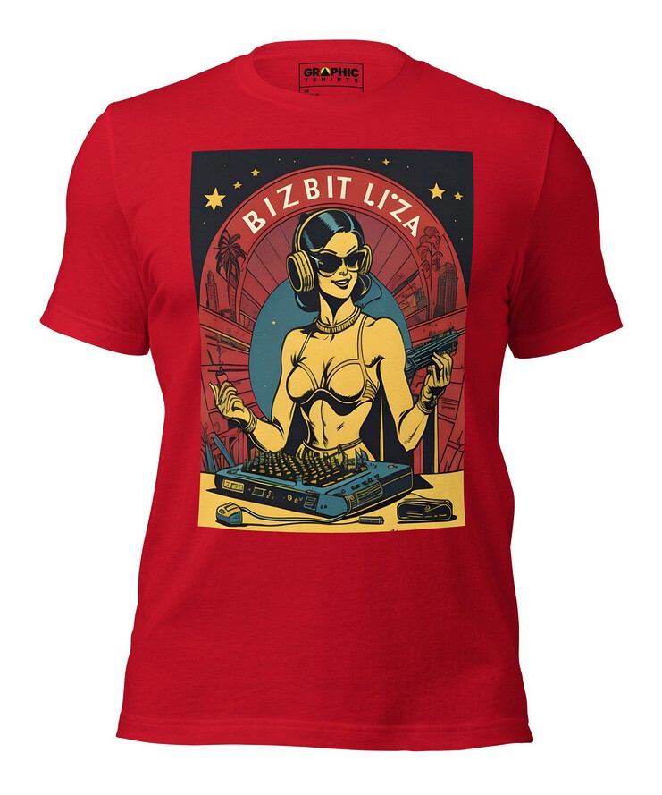 Unisex Crew Neck T-Shirt - Ibiza Night Club Heroes Comic Series v.7 | T-Shirt | Buy Online | GRAPHIC T-SHIRTS