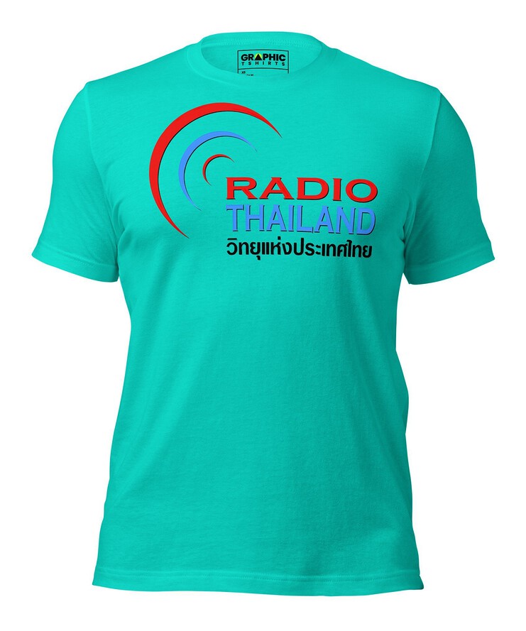 Unisex Crew Neck T-Shirt - Radio Thailand | T-Shirt | Buy Online | GRAPHIC T-SHIRTS