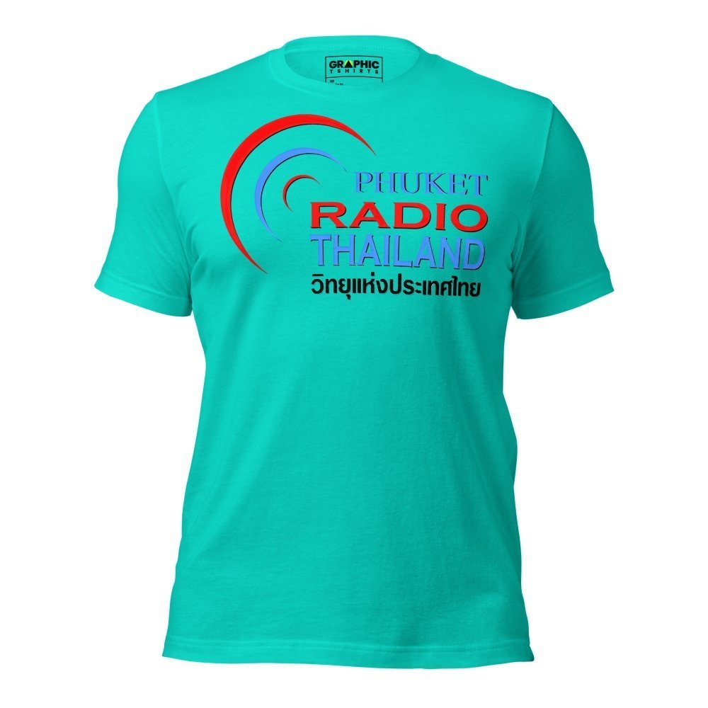 Unisex Crew Neck T-Shirt - Radio Thailand Phuket — GRAPHIC T-SHIRTS
