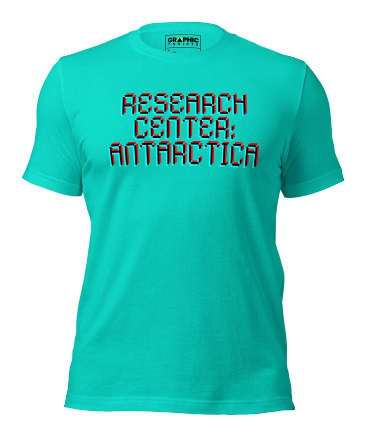 Unisex Crew Neck T-Shirt - Research Center Antarctica | T-Shirt | Buy Online | GRAPHIC T-SHIRTS