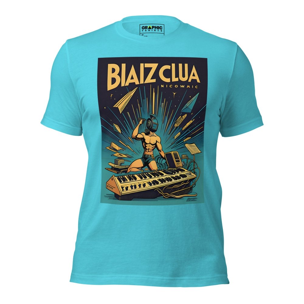 Unisex Crew Neck T-Shirt - Ibiza Night Club Heroes Comic Series v.45 — GRAPHIC T-SHIRTS