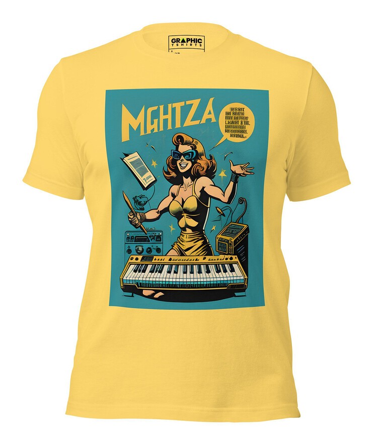 Unisex Crew Neck T-Shirt - Ibiza Night Club Heroes Comic Series v.29 | T-Shirt | Buy Online | GRAPHIC T-SHIRTS