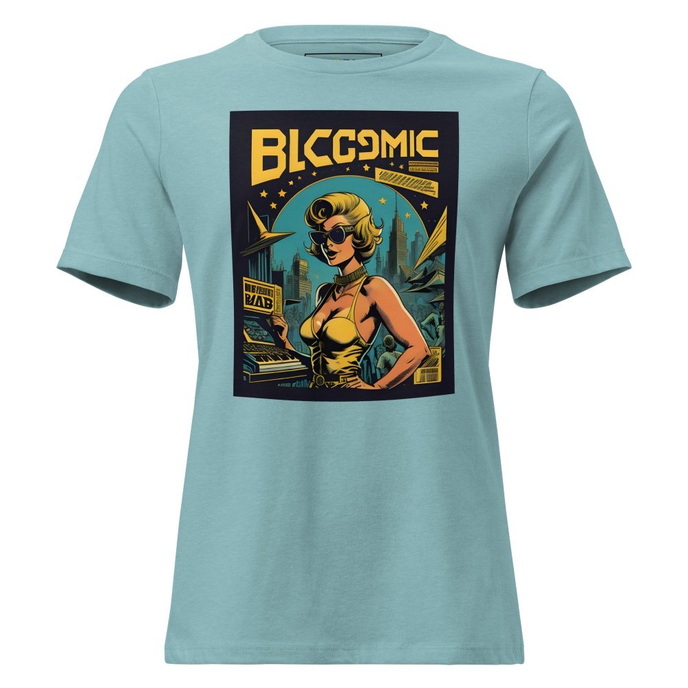 Women's Relaxed T-Shirt - Ibiza Night Club Heroes Comic Series v.24 — GRAPHIC T-SHIRTS