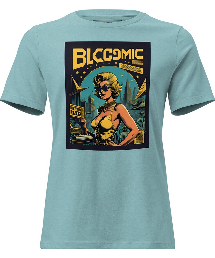 Women's Relaxed T-Shirt - Ibiza Night Club Heroes Comic Series v.24 | T-Shirt | Buy Online | GRAPHIC T-SHIRTS