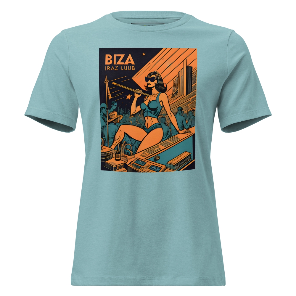 Women's Relaxed T-Shirt - Ibiza Night Club Heroes Comic Series v.21