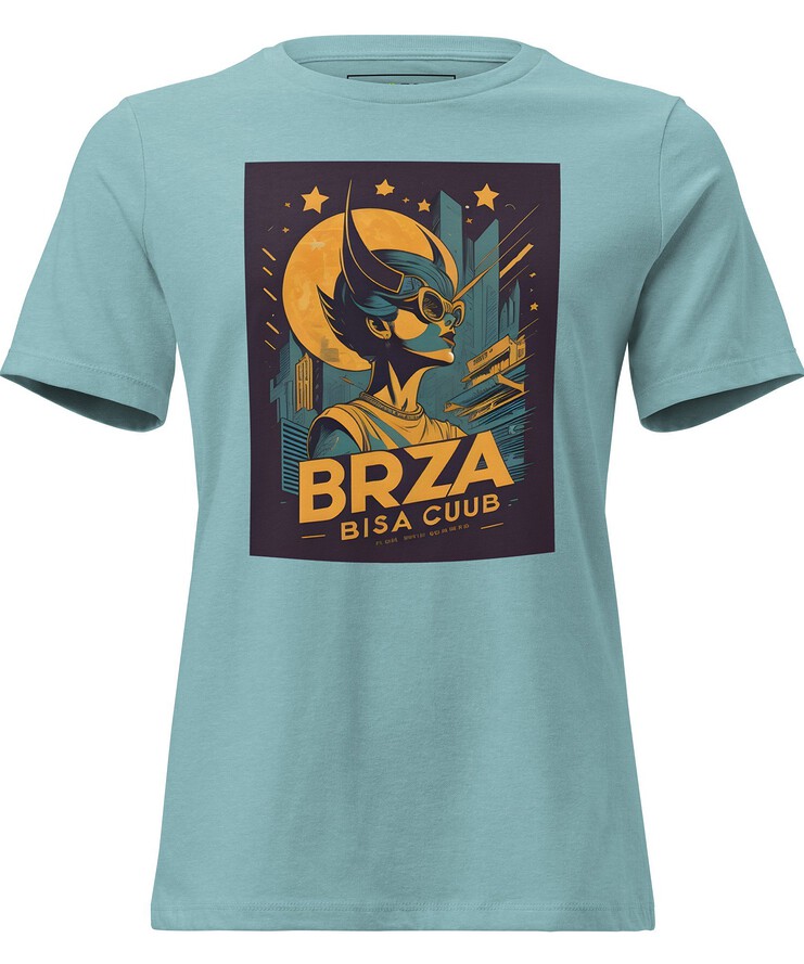 Women's Relaxed T-Shirt - Ibiza Night Club Heroes Comic Series v.16 | T-Shirt | Buy Online | GRAPHIC T-SHIRTS