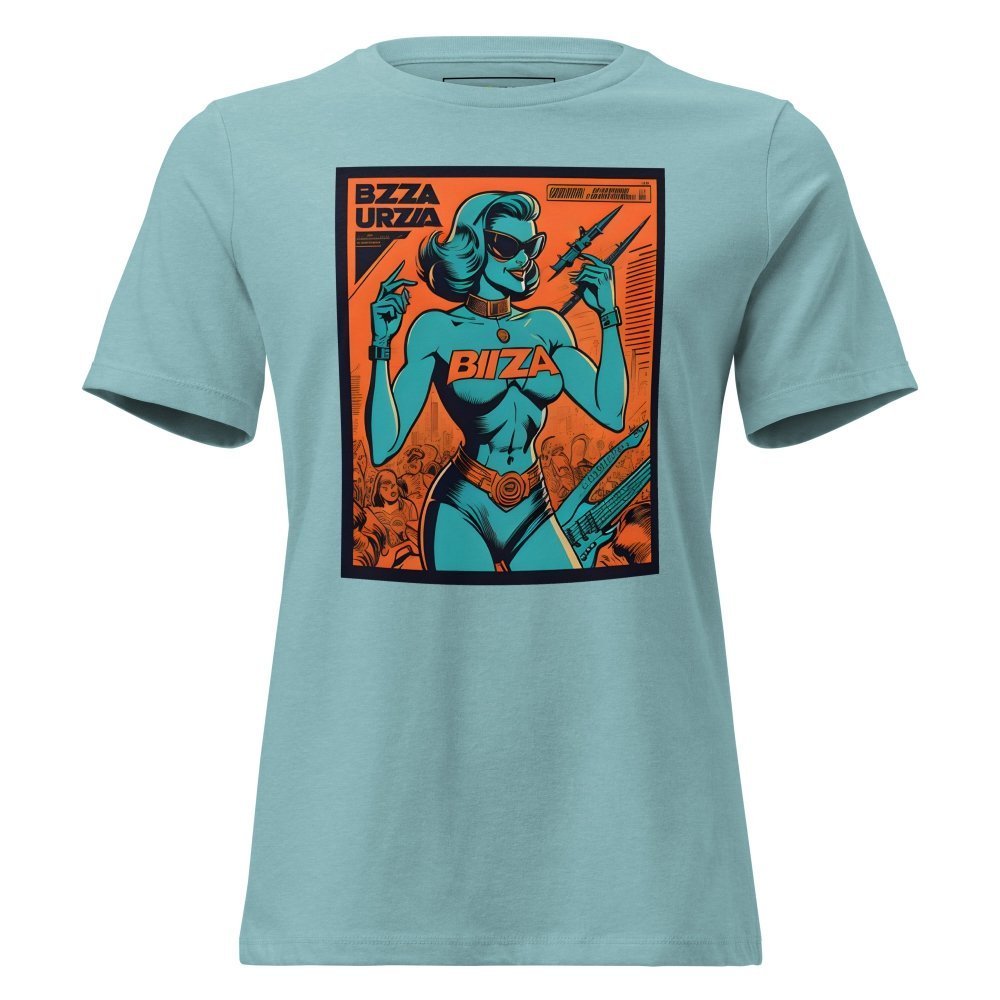 Women's Relaxed T-Shirt - Ibiza Night Club Heroes Comic Series v.15 — GRAPHIC T-SHIRTS