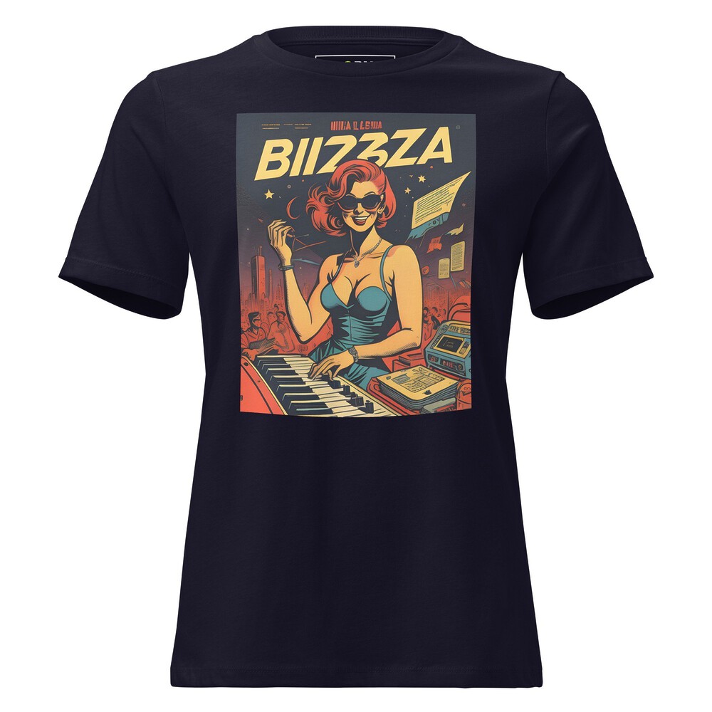 Women's Relaxed T-Shirt - Ibiza Night Club Heroes Comic Series v.25 — GRAPHIC T-SHIRTS