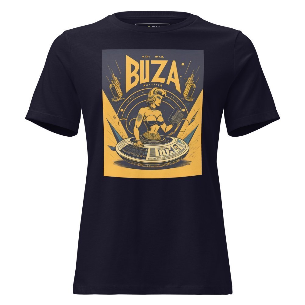 Women's Relaxed T-Shirt - Ibiza Night Club Heroes Comic Series v.19 — GRAPHIC T-SHIRTS