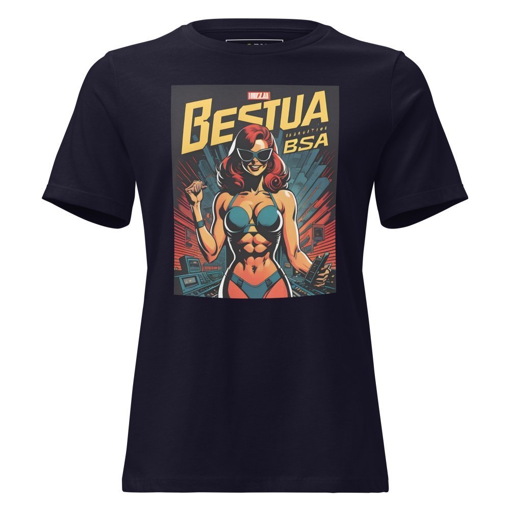 Women's Relaxed T-Shirt - Ibiza Night Club Heroes Comic Series v.14 — GRAPHIC T-SHIRTS