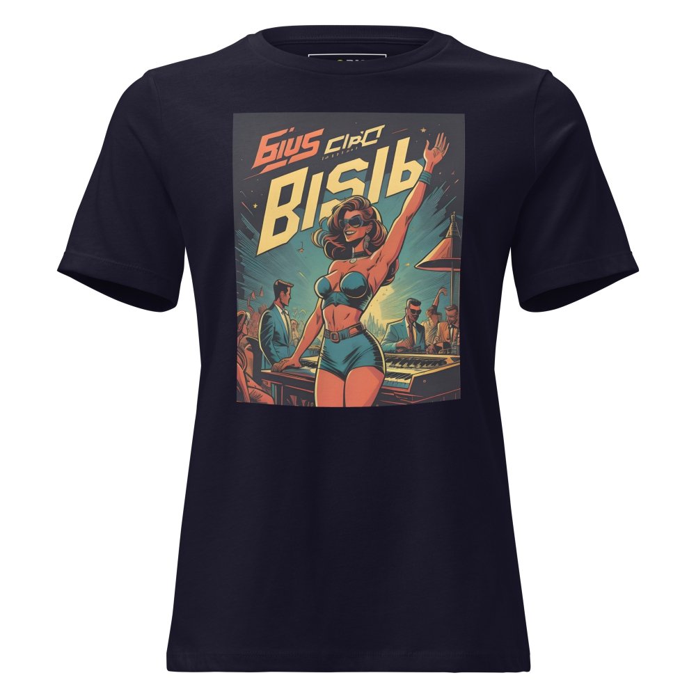 Women's Relaxed T-Shirt - Ibiza Night Club Heroes Comic Series v.13 — GRAPHIC T-SHIRTS