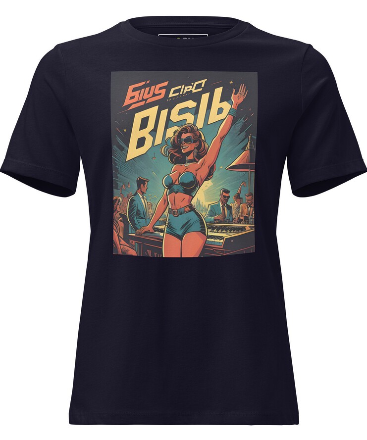 Women's Relaxed T-Shirt - Ibiza Night Club Heroes Comic Series v.13 | T-Shirt | Buy Online | GRAPHIC T-SHIRTS