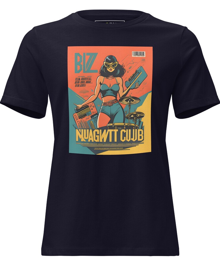Women's Relaxed T-Shirt - Ibiza Night Club Heroes Comic Series v.12 | T-Shirt | Buy Online | GRAPHIC T-SHIRTS