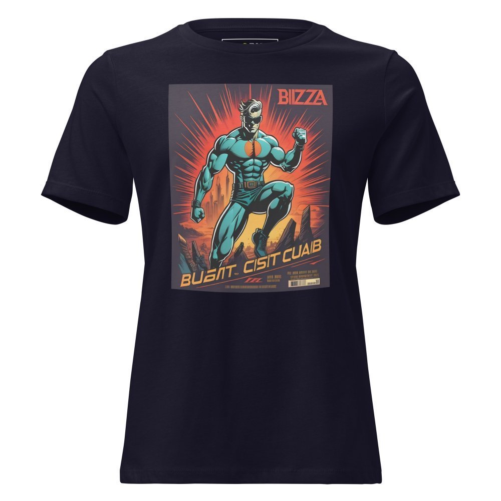 Women's Relaxed T-Shirt - Ibiza Night Club Heroes Comic Series v.11 — GRAPHIC T-SHIRTS