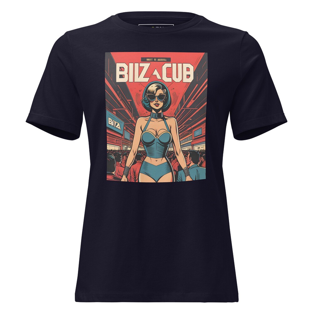 Women's Relaxed T-Shirt - Ibiza Night Club Heroes Comic Series v.10 — GRAPHIC T-SHIRTS
