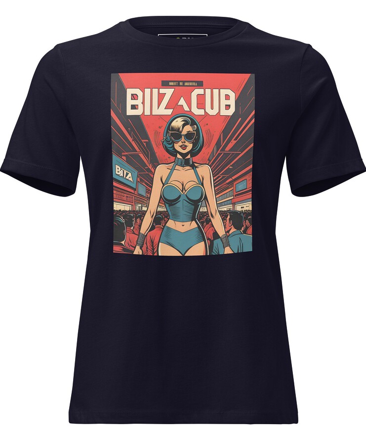 Women's Relaxed T-Shirt - Ibiza Night Club Heroes Comic Series v.10 | T-Shirt | Buy Online | GRAPHIC T-SHIRTS