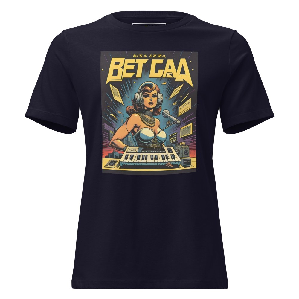 Women's Relaxed T-Shirt - Ibiza Night Club Heroes Comic Series v.7 — GRAPHIC T-SHIRTS