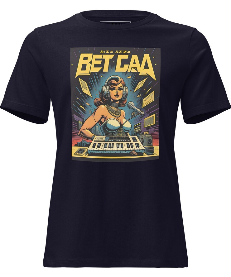 Women's Relaxed T-Shirt - Ibiza Night Club Heroes Comic Series v.7 | T-Shirt | Buy Online | GRAPHIC T-SHIRTS