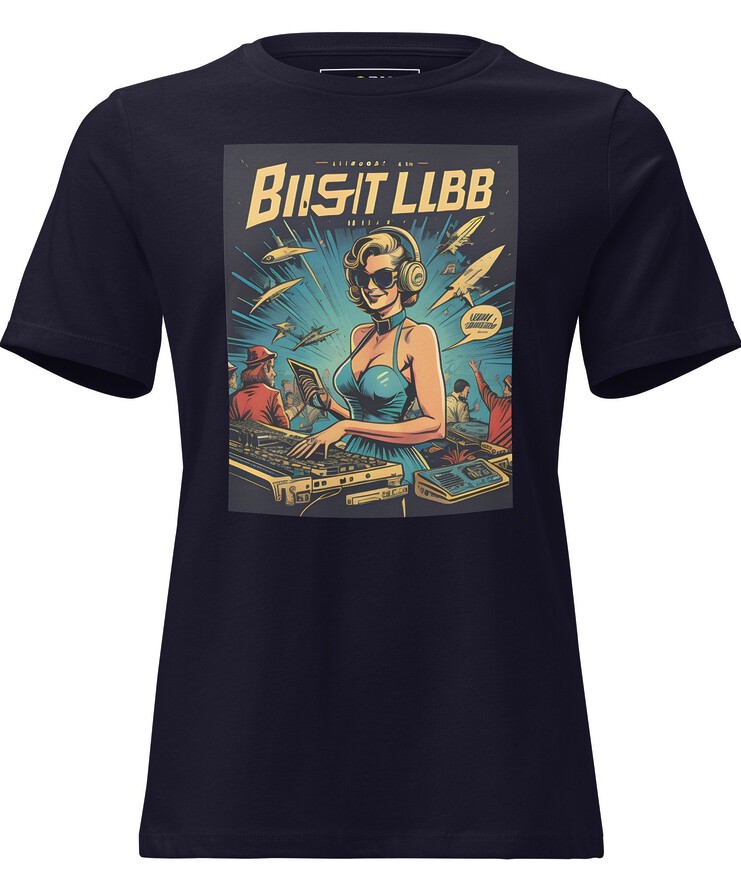 Women's Relaxed T-Shirt - Ibiza Night Club Heroes Comic Series v.6 | T-Shirt | Buy Online | GRAPHIC T-SHIRTS