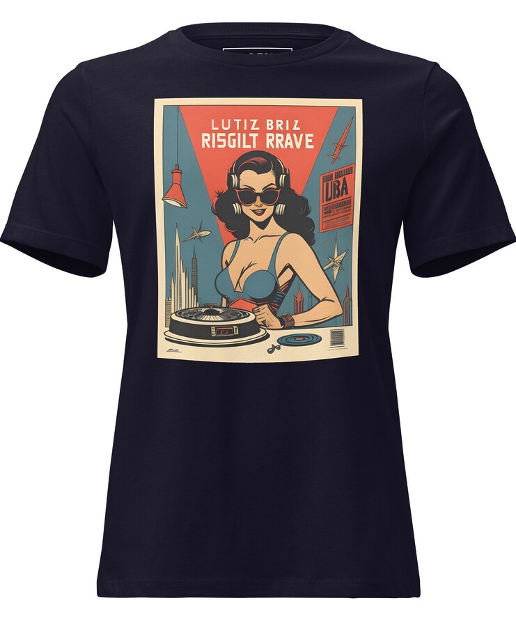 Women's Relaxed T-Shirt - Ibiza Night Club Heroes Comic Series v.4 | T-Shirt | Buy Online | GRAPHIC T-SHIRTS