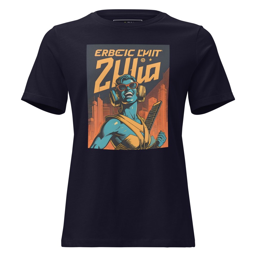 Women's Relaxed T-Shirt - Ibiza Night Club Heroes Comic Series v.3 — GRAPHIC T-SHIRTS