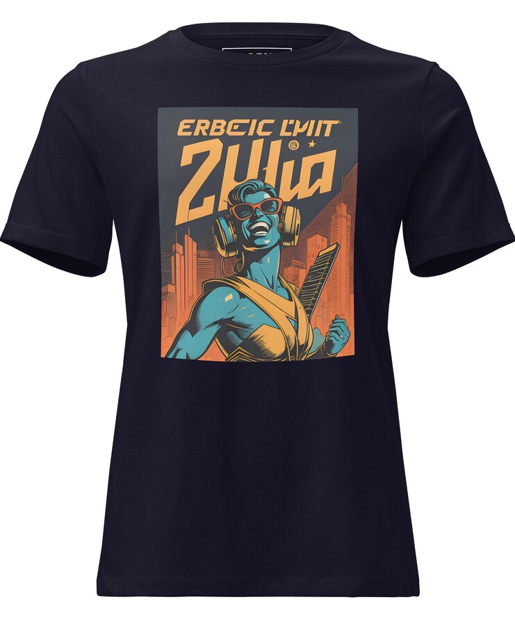 Women's Relaxed T-Shirt - Ibiza Night Club Heroes Comic Series v.3 | T-Shirt | Buy Online | GRAPHIC T-SHIRTS