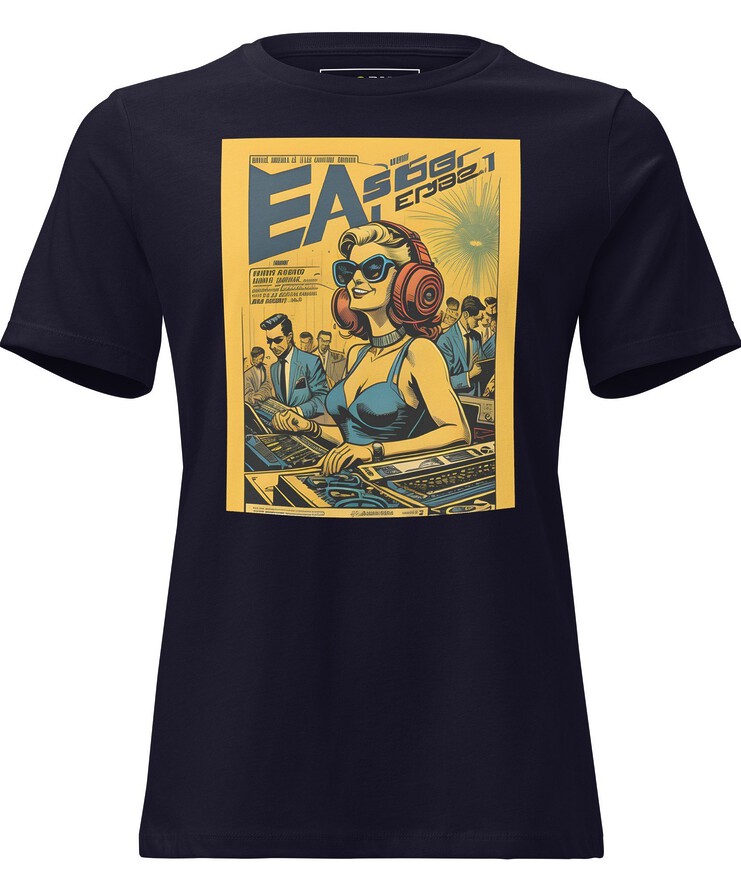 Women's Relaxed T-Shirt - Ibiza Night Club Heroes Comic Series v.1 | T-Shirt | Buy Online | GRAPHIC T-SHIRTS