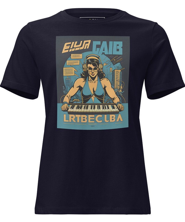 Women's Relaxed T-Shirt - Ibiza Night Club Heroes Comic Series v.9 | T-Shirt | Buy Online | GRAPHIC T-SHIRTS