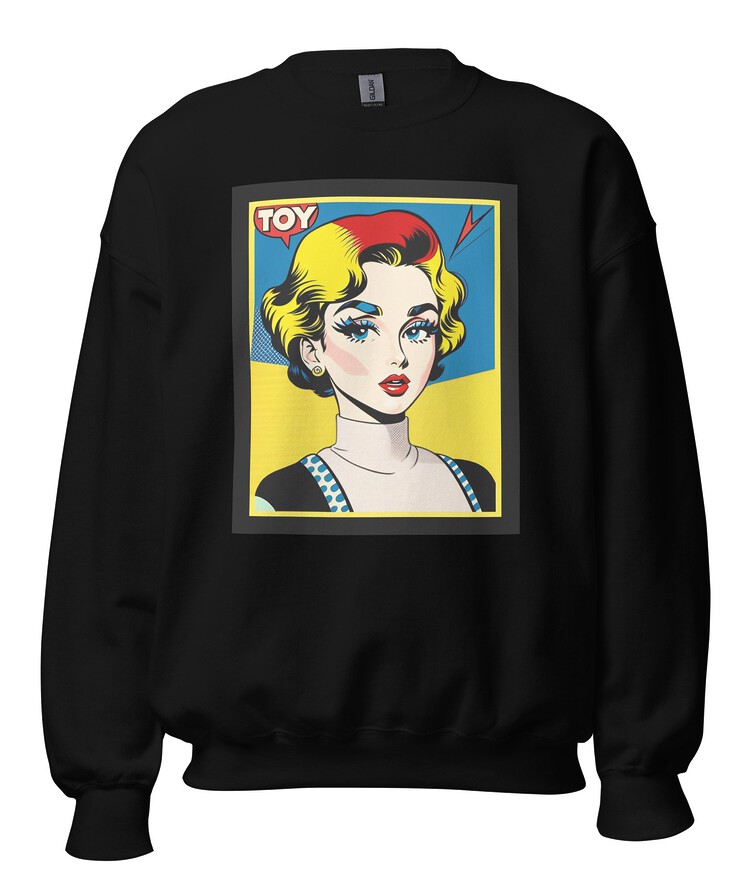 Unisex Crew Neck Sweatshirt - Vintage American Comic Series v.30 | Sweatshirt | Buy Online | GRAPHIC T-SHIRTS