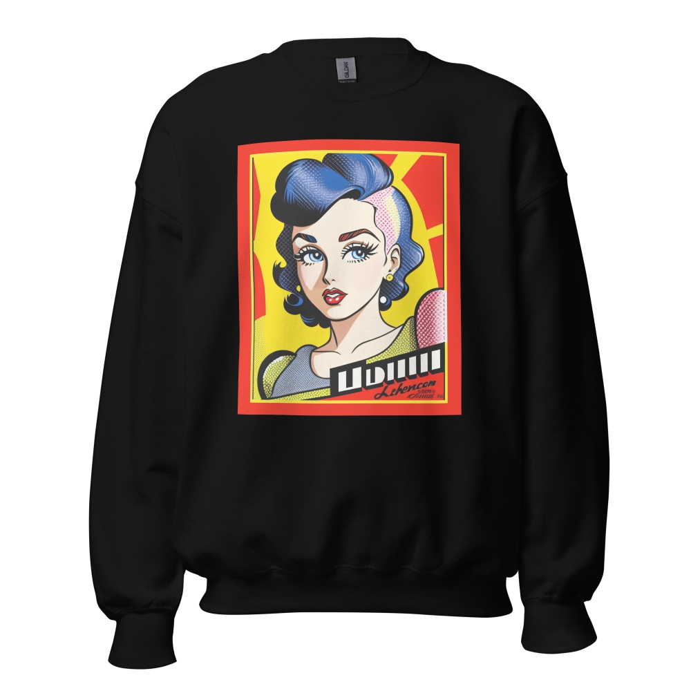 Unisex Crew Neck Sweatshirt - Vintage American Comic Series v.25