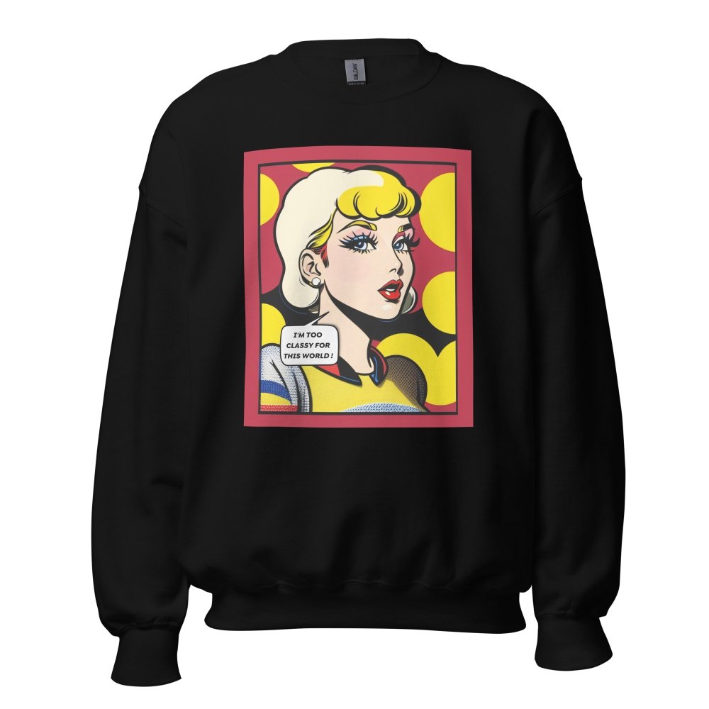 Unisex Crew Neck Sweatshirt - Vintage American Comic Series v.13 — GRAPHIC T-SHIRTS