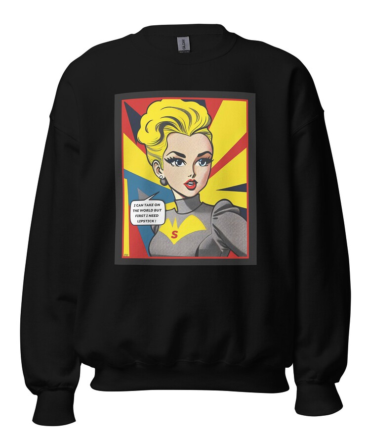 Unisex Crew Neck Sweatshirt - Vintage American Comic Series v.10 | Sweatshirt | Buy Online | GRAPHIC T-SHIRTS