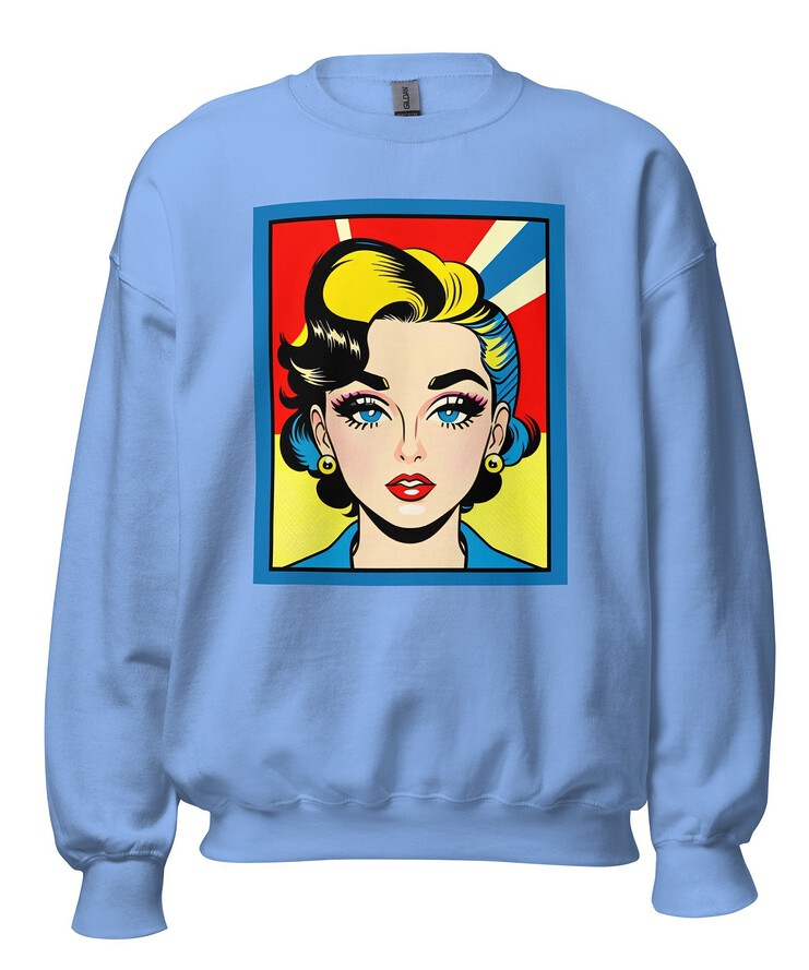 Unisex Crew Neck Sweatshirt - Vintage American Comic Series v.26 | Sweatshirt | Buy Online | GRAPHIC T-SHIRTS