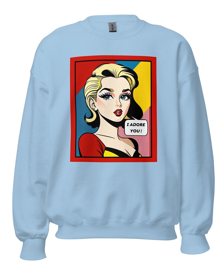 Unisex Crew Neck Sweatshirt - Vintage American Comic Series v.19 | Sweatshirt | Buy Online | GRAPHIC T-SHIRTS