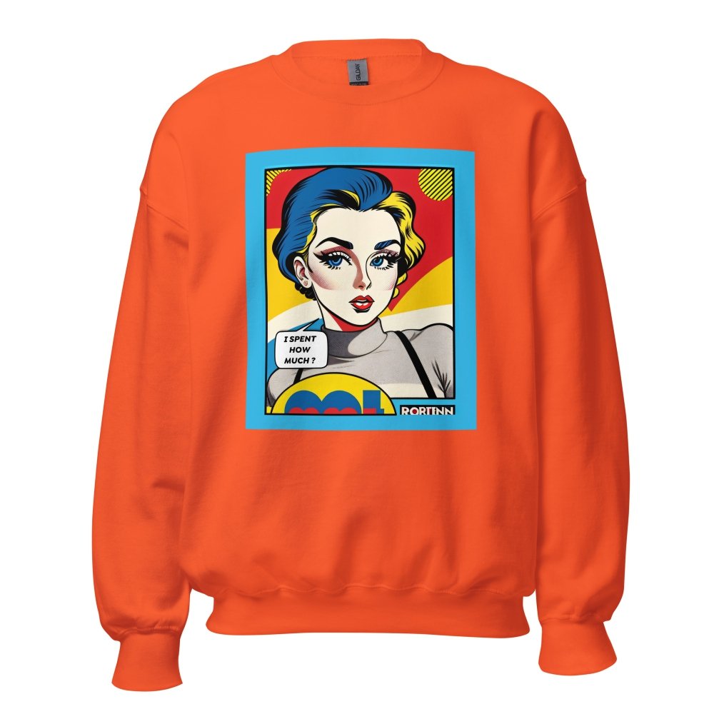 Unisex Crew Neck Sweatshirt - Vintage American Comic Series v.24 — GRAPHIC T-SHIRTS