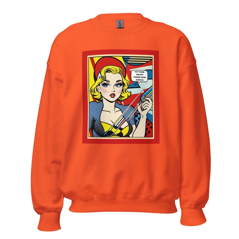 Unisex Crew Neck Sweatshirt - Vintage American Comic Series v.17 — GRAPHIC T-SHIRTS