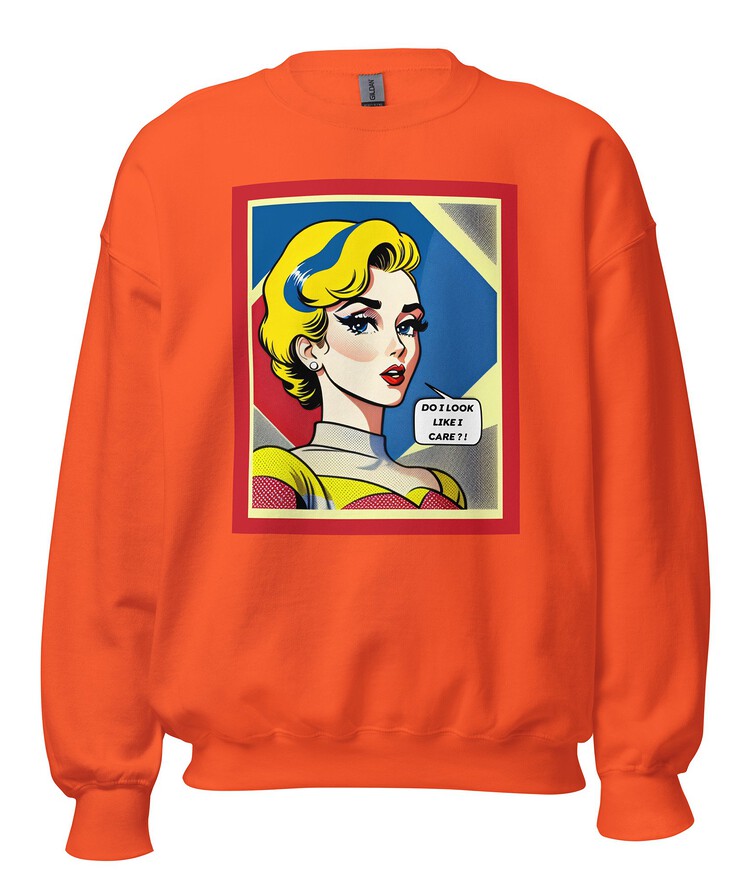Unisex Crew Neck Sweatshirt - Vintage American Comic Series v.2 | Sweatshirt | Buy Online | GRAPHIC T-SHIRTS