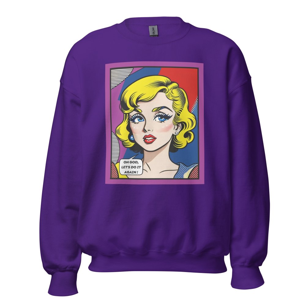 Unisex Crew Neck Sweatshirt - Vintage American Comic Series v.23 — GRAPHIC T-SHIRTS