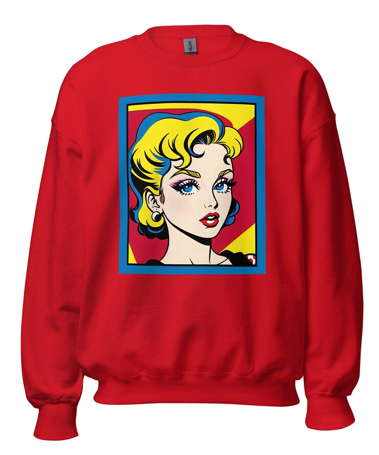 Unisex Crew Neck Sweatshirt - Vintage American Comic Series v.22 | Sweatshirt | Buy Online | GRAPHIC T-SHIRTS