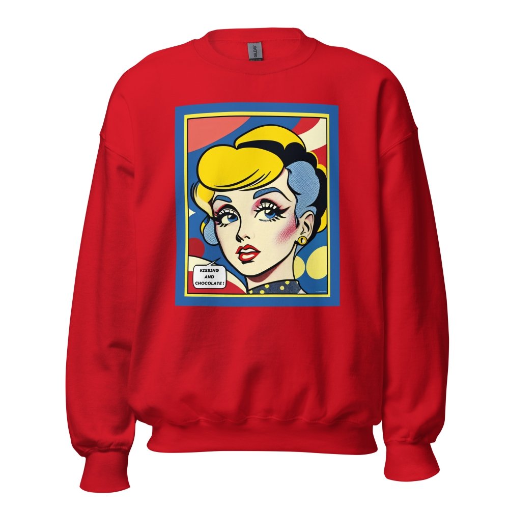 Unisex Crew Neck Sweatshirt - Vintage American Comic Series v.20 — GRAPHIC T-SHIRTS