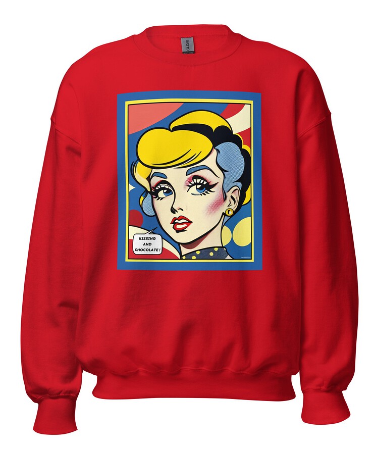 Unisex Crew Neck Sweatshirt - Vintage American Comic Series v.20 | Sweatshirt | Buy Online | GRAPHIC T-SHIRTS