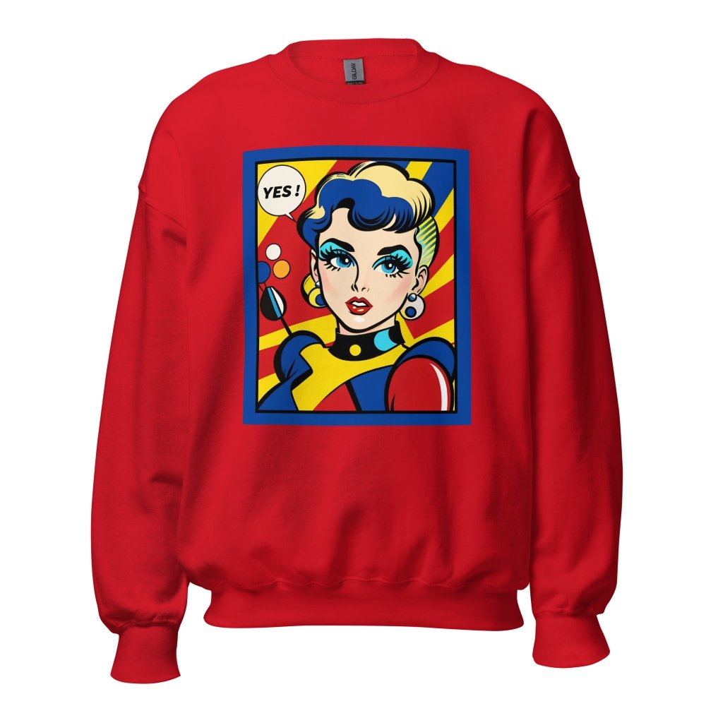 Unisex Crew Neck Sweatshirt - Vintage American Comic Series v.14 — GRAPHIC T-SHIRTS