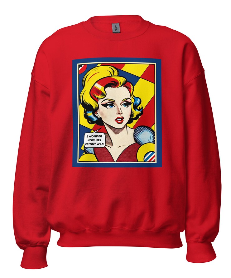 Unisex Crew Neck Sweatshirt - Vintage American Comic Series v.9 | Sweatshirt | Buy Online | GRAPHIC T-SHIRTS