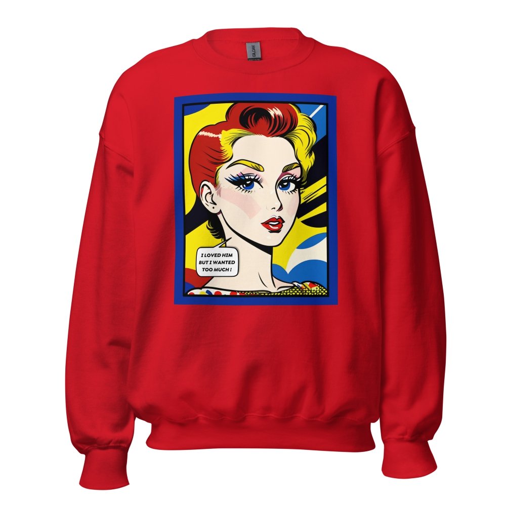 Unisex Crew Neck Sweatshirt - Vintage American Comic Series v.6 — GRAPHIC T-SHIRTS