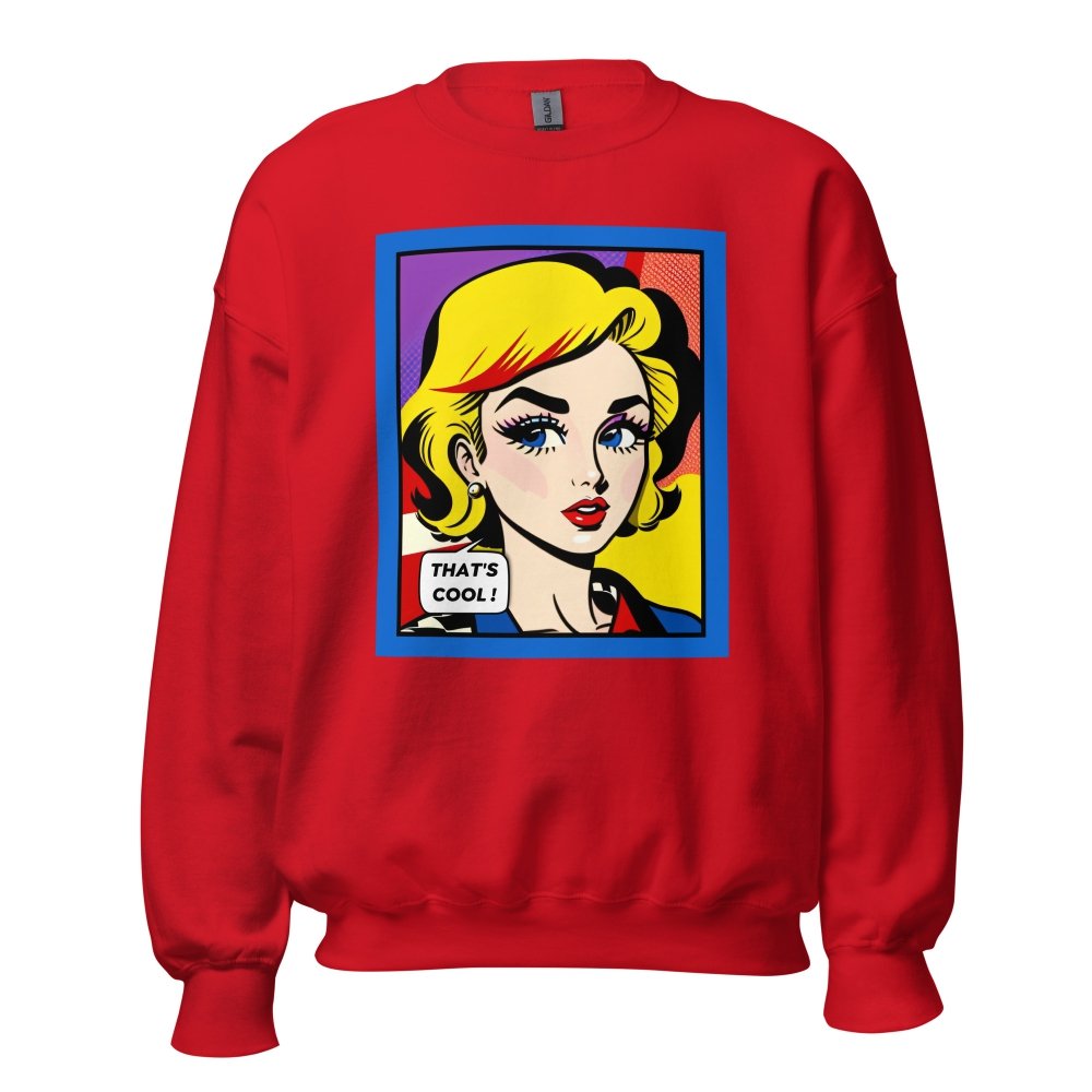 Unisex Crew Neck Sweatshirt - Vintage American Comic Series v.5 — GRAPHIC T-SHIRTS