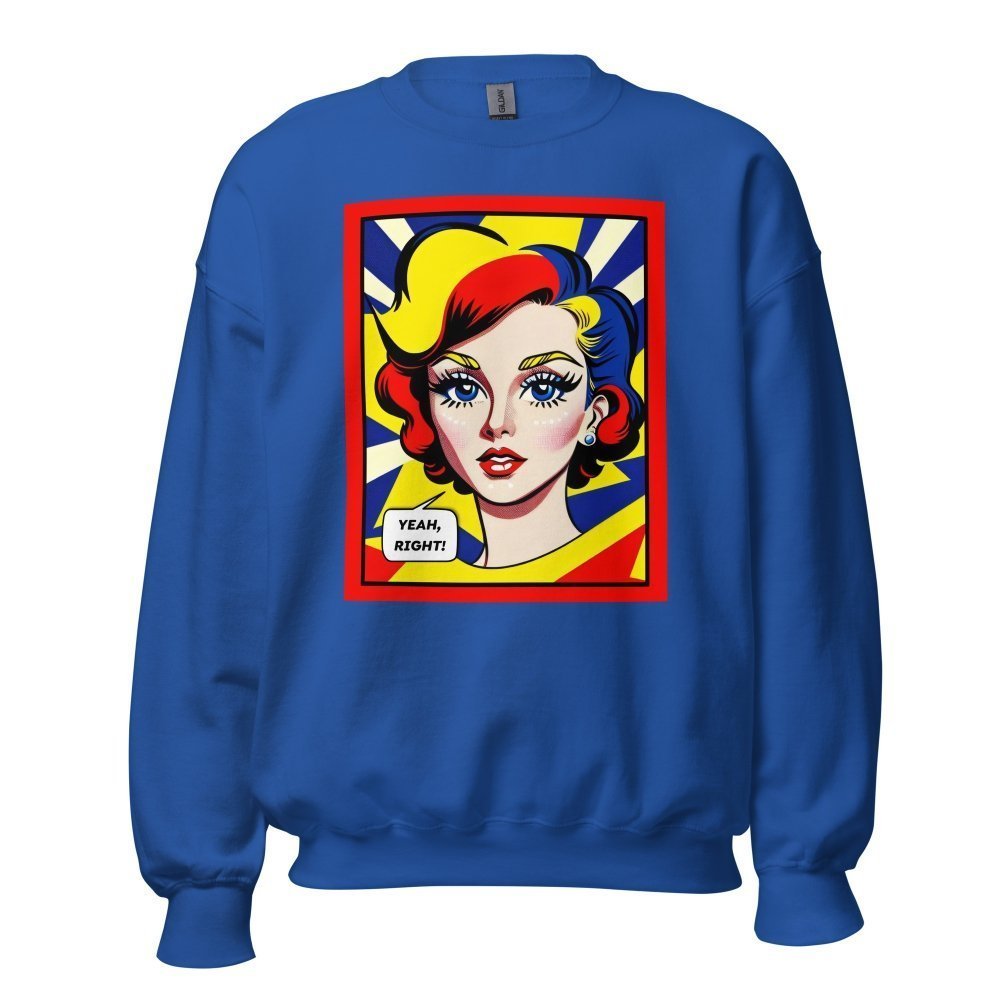 Unisex Crew Neck Sweatshirt - Vintage American Comic Series v.3 — GRAPHIC T-SHIRTS
